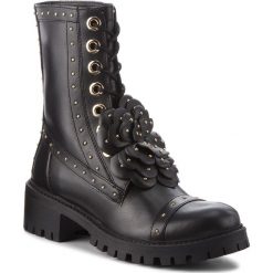 Botki TWINSET - Amfibio CA8PKY Nero 00006. Czarne botki Twinset, ze skóry. W wyprzedaży za 989.00 zł.