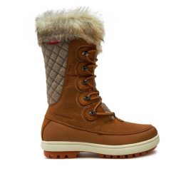 Śniegowce Helly Hansen. Brązowe śniegowce Helly Hansen, bez wzorów, bez zapięcia. Za 899.99 zł.