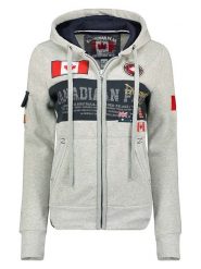 Canadian Peak Bluza "Fipeak" w kolorze szarym rozmiar: XXL. Szare bluzy z kapturem Canadian Peak, xxl, bez wzorów, bez kaptura. Za 122.09 zł.