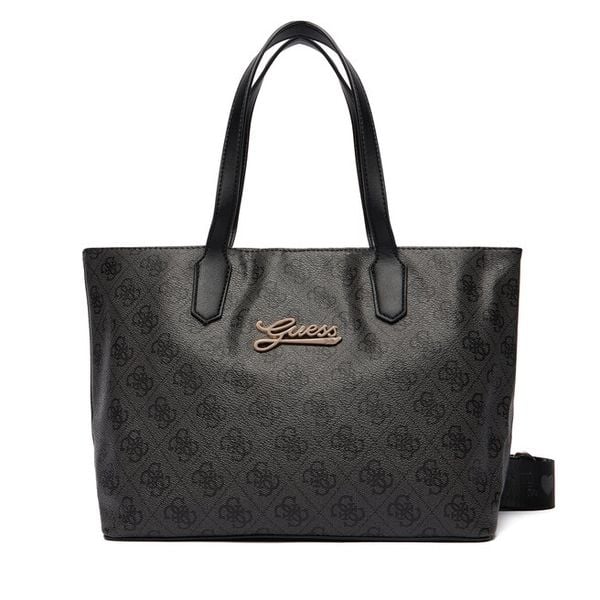 Torebka Guess. Czarne torebki klasyczne Guess, z aplikacjami, klasyczne, bez dodatków. Za 235.99 zł.