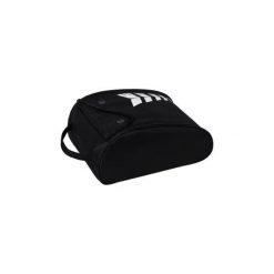 Worek na buty Erima Six Wings. Czarne buty treningowe Erima, bez wzorów, z elastanu, bez zapięcia. Za 39.99 zł.
