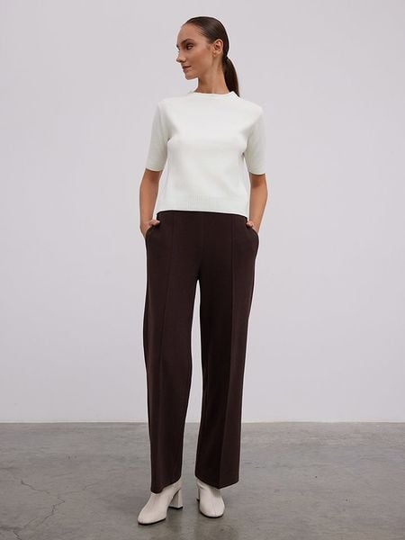 BGN Spodnie w kolorze brązowym rozmiar: 38. Brązowe spodnie materiałowe BGN, bez wzorów, z materiału. Za 145.95 zł.