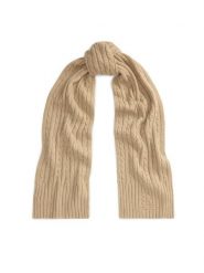 LAUREN RALPH LAUREN Szalik 454P23506001 Beżowy ciemny. Brązowe szaliki i kominy Lauren Ralph Lauren, bez wzorów, z poliesteru. Za 419.99 zł.