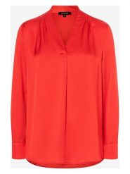 More & More Bluzka w kolorze czerwonym rozmiar: 38. Czerwone bluzki More & More, s, bez wzorów, z wiskozy, klasyczne, bez kołnierzyka, bez ramiączek. Za 83.42 zł.