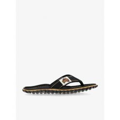 Japonki Gumbies Islander Canvas Flip-Flops. Czarne japonki Gumbies, bez wzorów, sportowe. Za 129.69 zł.