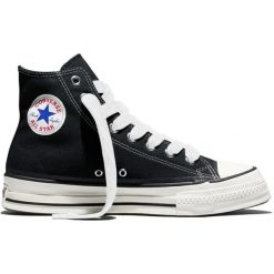 Buty sportowe Converse Chuck Taylor Throwback. Czarne buty treningowe Converse, bez wzorów, z materiału, bez zapięcia. Za 590.00 zł.