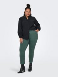 ONLY Spodnie w kolorze zielonym rozmiar: 50/L32. Zielone spodnie materiałowe ONLY, bez wzorów, z materiału. Za 104.99 zł.