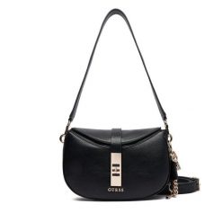 Torebka Guess. Czarne torebki klasyczne Guess, z aplikacjami, klasyczne, bez dodatków. Za 589.99 zł.