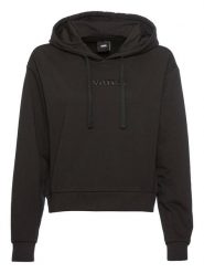 Vans Bluza "Essential" w kolorze czarnym rozmiar: XL. Czarne bluzy Vans, xl, bez wzorów, bez ramiączek, z kapturem. Za 145.26 zł.