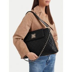 Torebka Nine West. Czarne torebki klasyczne Nine West, bez wzorów, klasyczne, bez dodatków. Za 269.99 zł.