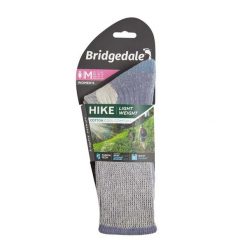 Skarpety do turystyki damskie Bridgedale HIKE LW COOL COM LD. Niebieskie skarpetki Bridgedale, bez wzorów, z bawełny. Za 96.99 zł.