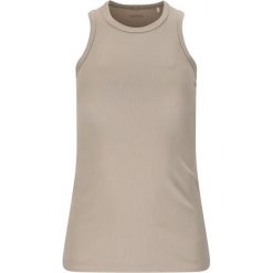 Damski tank top Athlecia Meyers. Brązowe topy sportowe Athlecia, bez wzorów, na fitness i siłownię. Za 163.50 zł.