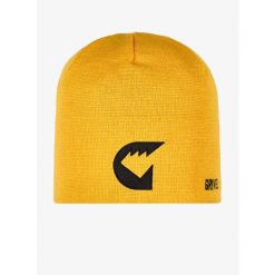 Czapka zimowa Grivel Beanie - yellow. Żółte czapki zimowe GRIVEL, bez wzorów, sportowe. Za 119.99 zł.