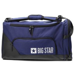Torba unisex Big Star, duża do ręki i na ramię na zamek sportowa podróżna, niebieska, RR574097. Niebieskie torby podróżne BIG STAR, bez wzorów, do ręki, duże. Za 161.99 zł.