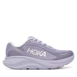 Buty do biegania Hoka. Fioletowe buty do biegania HOKA, bez wzorów, bez zapięcia, do biegania. Za 579.99 zł.