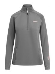 Bench Koszulka funkcyjna "Kayley" w kolorze szarym rozmiar: 42. Szare t-shirty sportowe Bench, bez wzorów, bez ramiączek, na golfa. Za 139.95 zł.