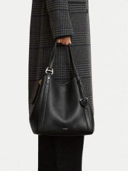LAUREN RALPH LAUREN Torebka 431P18709003 Czarny. Czarne shopper bag Lauren Ralph Lauren, bez wzorów, ze skóry, bez dodatków. Za 2,199.00 zł.