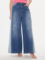 Please Jeansy P2V3EH0NOX Niebieski Wide Fit. Niebieskie jeansy Please, xs, bez wzorów, z bawełny. Za 269.99 zł.