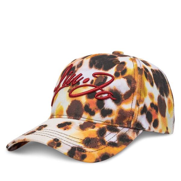 Czapka z daszkiem Liu Jo. Brązowe czapki z daszkiem Liu Jo, bez wzorów. Za 179.99 zł.