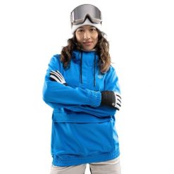 Kurtka narciarsko-snowboardowa damska W3-W Ollie. Niebieskie kurtki przejściowe sportowe SIROKO, m, bez wzorów, z materiału, bez kaptura, narciarskie. Za 435.00 zł.