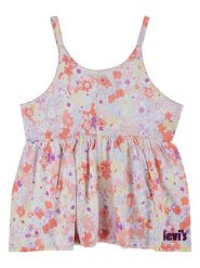 Levi's Kids Top w kolorze różowym rozmiar: 116. Różowe topy Levi's Kids, s, bez wzorów, z wiskozy, bez kołnierzyka, bez ramiączek. Za 88.64 zł.
