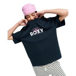 Koszulka z krótkim rękawem dla Kobiety HANGLOOSE ART Czarny. Szare t-shirty sportowe Roxy, m, bez wzorów, z bawełny, bez ramiączek. Za 109.99 zł.