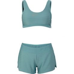 Bikini z biustonoszem bustier (2 części). Niebieskie bikini bonprix, bez wzorów. Za 89.99 zł.