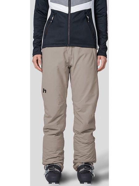 Hannah Spodnie narciarskie w kolorze jasnobrązowym rozmiar: 38. Brązowe spodnie dresowe Hannah, bez wzorów. Za 616.40 zł.