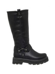 Patrizia Pepe Skórzane kozaki zimowe w kolorze czarnym rozmiar: 39. Czarne kozaki Patrizia Pepe, na zimę, bez wzorów, eleganckie, bez obcasa, bez zapięcia. Za 503.95 zł.