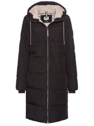 Camel Active Płaszcz zimowy w kolorze czarnym rozmiar: 40. Czarne płaszcze Camel Active, na zimę, bez wzorów, z puchu, bez kaptura. Za 657.33 zł.