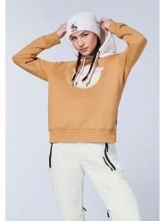 Chiemsee Bluza "Umea" w kolorze jasnobrązowym rozmiar: XL. Brązowe bluzy Chiemsee, xl, bez wzorów, bez ramiączek, z kapturem. Za 119.40 zł.