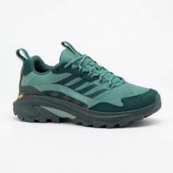 Buty turystyczne damskie Merrell Speed Remix GTX wodoodporne. Brązowe buty trekkingowe Merrell, z gore-texu, bez zapięcia. W wyprzedaży za 549.99 zł.