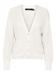 Vero Moda Kardigan "Newlexsun" w kolorze białym rozmiar: XXL. Białe swetry Vero Moda, s, bez wzorów, z wiskozy, klasyczne, bez ramiączek. Za 70.24 zł.