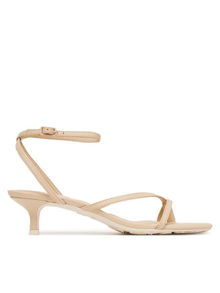 Aldo Sandały Soffie 14017662 Beżowy. Brązowe sandały Aldo, bez wzorów, ze skóry, bez obcasa, na szpilce, bez zapięcia. Za 289.99 zł.