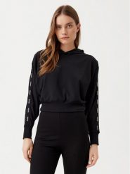 HUGO Bluza 50531703 Czarny Regular Fit. Czarne bluzy Hugo, m, bez wzorów, z bawełny, bez kaptura. Za 239.99 zł.
