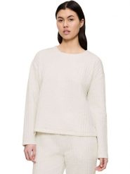 Triumph Bluza w kolorze kremowym rozmiar: 40. Brązowe bluzy Triumph, bez wzorów, prążkowane, bez ramiączek, bez kaptura. Za 82.44 zł.