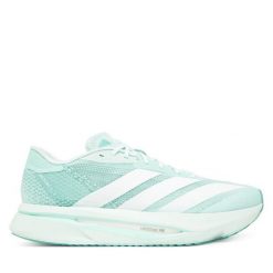 Buty do biegania adidas. Niebieskie buty do biegania adidas, bez wzorów, bez zapięcia, do biegania. Za 479.99 zł.