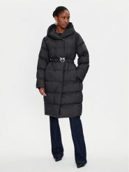 Pinko Kurtka puchowa Collirio Caban 103828 A11M Czarny Regular Fit. Czarne kurtki Pinko, m, bez wzorów, z puchu, bez kaptura. Za 1,299.00 zł.
