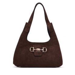 Torebka Guess. Brązowe torebki klasyczne Guess, z aplikacjami, klasyczne, bez dodatków. Za 584.99 zł.
