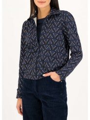 Blutsgeschwister Bluza "Moonrise Alley" w kolorze granatowym rozmiar: XS. Niebieskie bluzy Blutsgeschwister, xs, bez wzorów, z bawełny, bez kaptura. Za 145.60 zł.