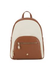 Beverly Hills Polo Club Plecak BHPC-C-004-07 Brązowy. Brązowe plecaki Beverly Hills Polo Club, bez wzorów, z tworzywa sztucznego, bez dodatków. Za 219.99 zł.