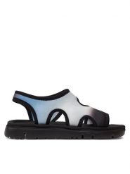 Camper Sandały Oruga Sandal K201647-004 Kolorowy. Sandały Camper, bez wzorów, z materiału, bez obcasa, na płaskiej podeszwie, bez zapięcia. Za 289.99 zł.