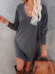 LA Angels Sukienka w kolorze szarym rozmiar: XL. Szare sukienki LA Angels, xl, bez wzorów, bez kołnierzyka, bez ramiączek, mini. Za 166.49 zł.