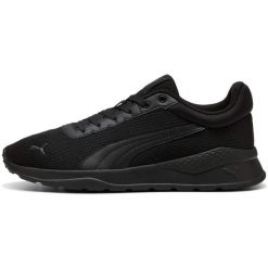 Buty sportowe Puma Anzarun Vivid. Czarne buty treningowe Puma, bez wzorów, z materiału, bez zapięcia. Za 390.00 zł.