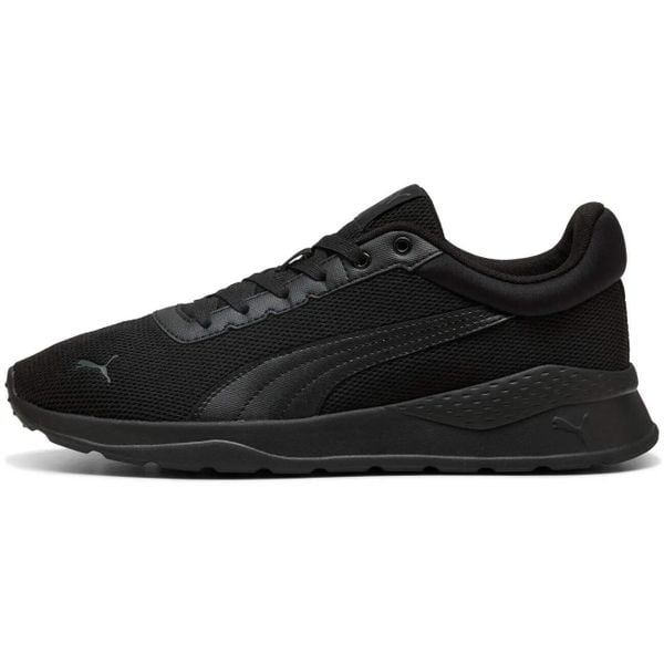 Buty sportowe Puma Anzarun Vivid. Czarne buty treningowe Puma, bez wzorów, z materiału, bez zapięcia, na fitness i siłownię. Za 390.00 zł.