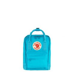 Plecak Fjallraven Kanken Mini - deep turqoise. Niebieskie plecaki Fjällräven, bez wzorów, bez dodatków. Za 298.99 zł.