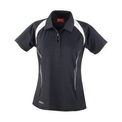 Damska Koszulka Polo Team Spirit. Białe t-shirty sportowe SPIRO, xs, bez wzorów, bez ramiączek. Za 82.99 zł.