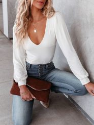 LA Angels Bluzka w kolorze białym rozmiar: S. Białe bluzki LA Angels, s, bez wzorów, bez kołnierzyka, bez ramiączek. Za 105.14 zł.