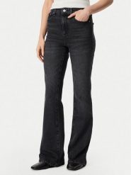 Tommy Jeans Jeansy Sylvia DW0DW23817 Czarny Bootcut Fit. Czarne jeansy Tommy Jeans, bez wzorów, z bawełny. Za 409.99 zł.
