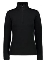 CMP Bluza polarowa w kolorze czarnym rozmiar: 50. Czarne bluzy bez kaptura CMP, bez wzorów, z materiału, bez kaptura. Za 139.95 zł.